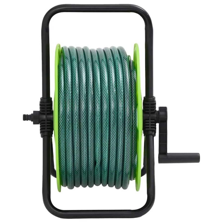 Slanghaspel Met Slangkoppelset 0,5" 20 M Vrijstaand Pvc Groen 1 50 m 20 m (0.5'')