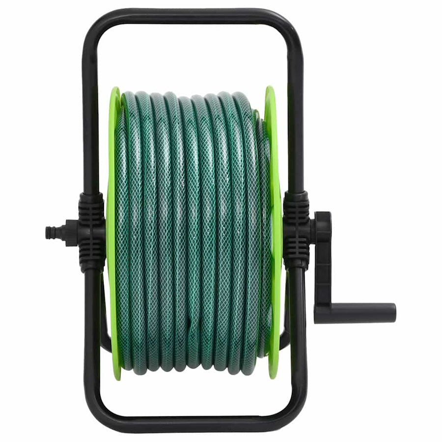 Slanghaspel Met Slangkoppelset 0,75" 20 M Vrijstaand Pvc Groen 1 50 m 20 m (0.75'')