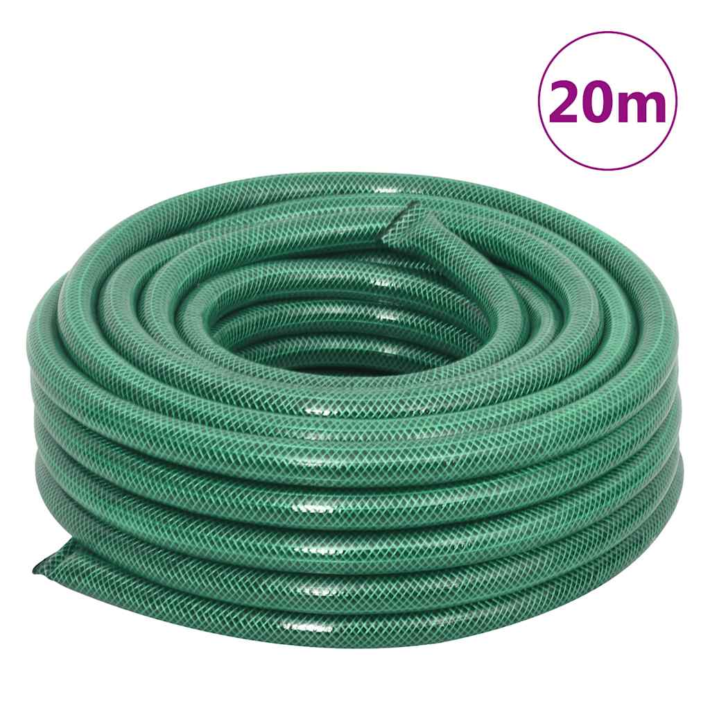 Slanghaspel Met Slangkoppelset 0,75" 20 M Vrijstaand Pvc Groen 1 50 m 20 m (0.75'')