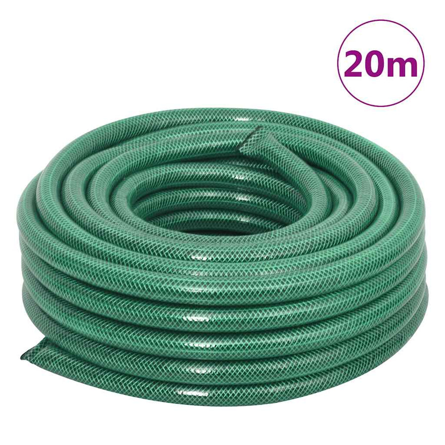 Slanghaspel Met Slangkoppelset 0,75" 20 M Vrijstaand Pvc Groen 1 50 m 20 m (0.75'')