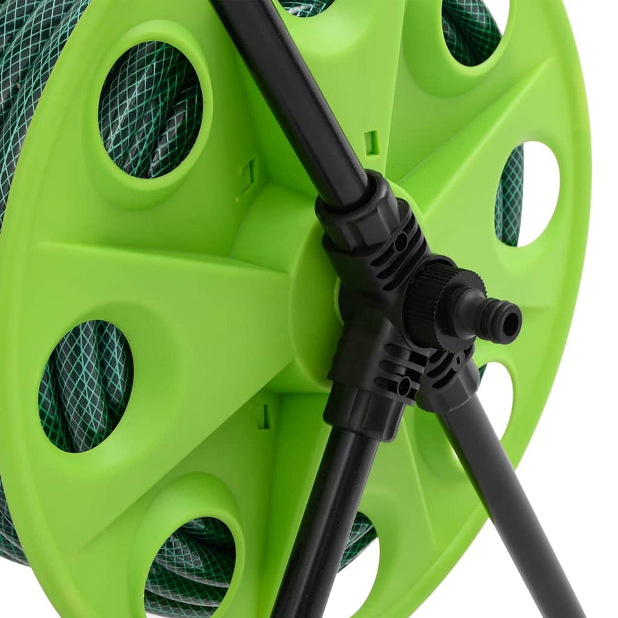Slanghaspelkar En Slangkoppelset 0,75" Staand 20 M Pvc Groen 1 60 m 20 m (0.75'')