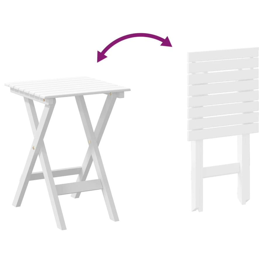 Schommelstoel Met Inklapbare Tafel Massief Populierenhout 1