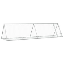 Konijnenkooi 400X105X91 Cm Gegalvaniseerd Staal Zilverkleurig