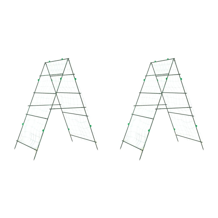 Plantenklimrekken 2 st A-frame staal