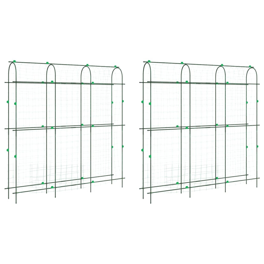 Plantenklimrekken 2 st U-frame staal