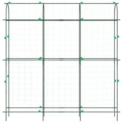 Plantenklimrekken 2 st U-frame staal
