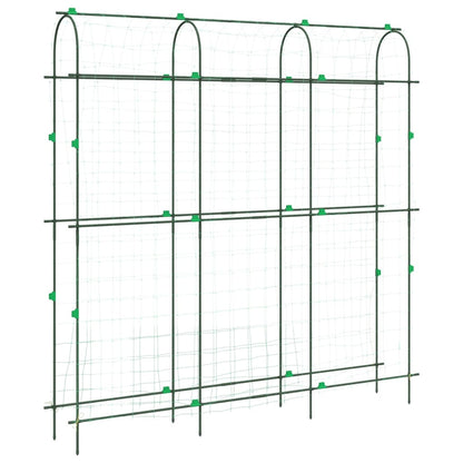 Plantenklimrekken 2 st U-frame staal