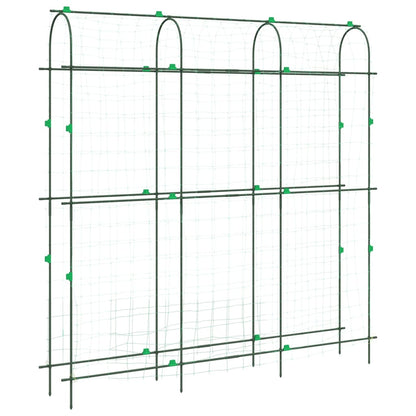 Plantenklimrekken 3 st U-frame staal