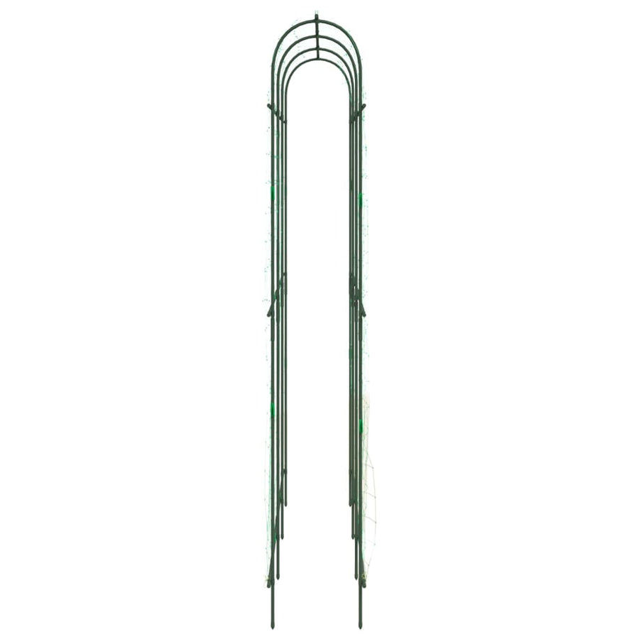 Plantenklimrekken 3 st U-frame staal