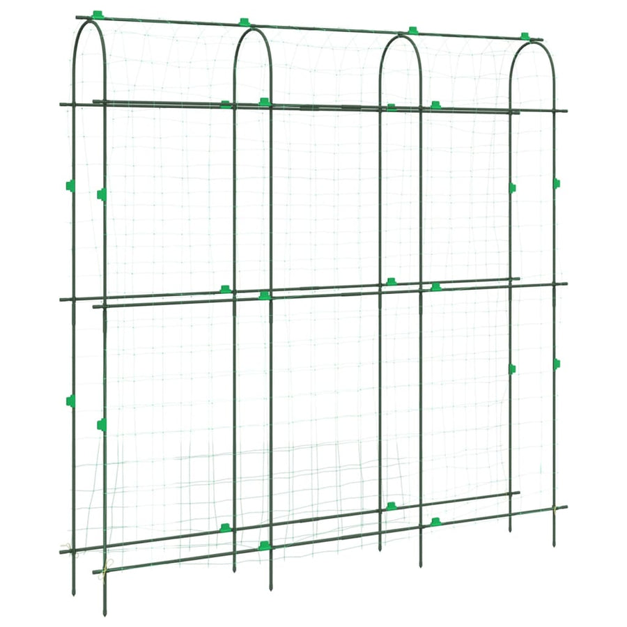 Plantenklimrekken 3 st U-frame staal