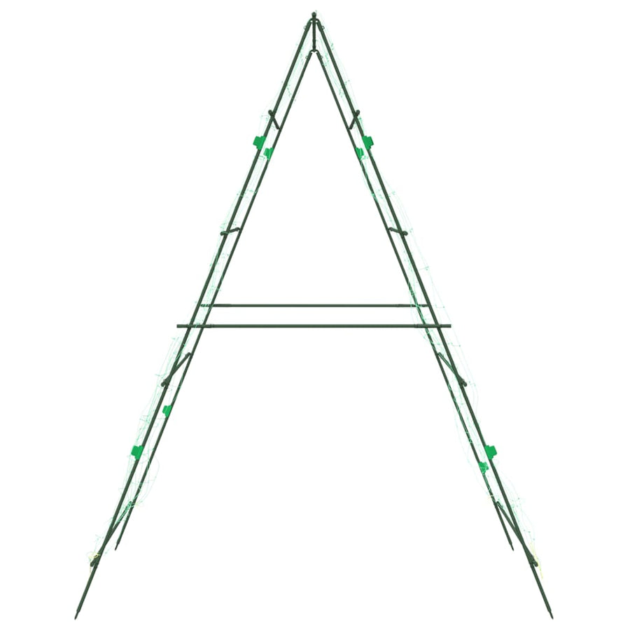Plantenklimrekken 4 st A-frame staal