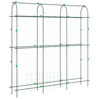 Plantenklimrekken 4 st U-frame staal