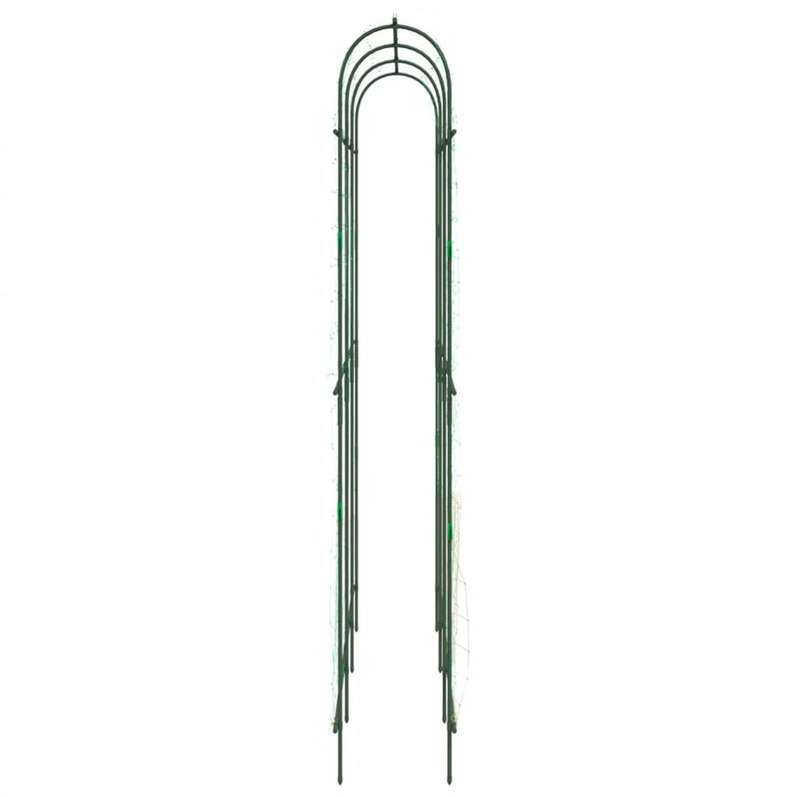 Plantenklimrekken 4 st U-frame staal