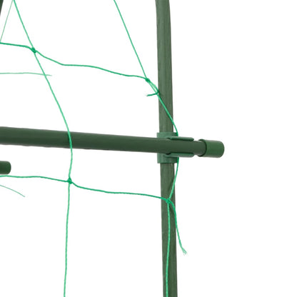 Plantenklimrekken 4 st U-frame staal