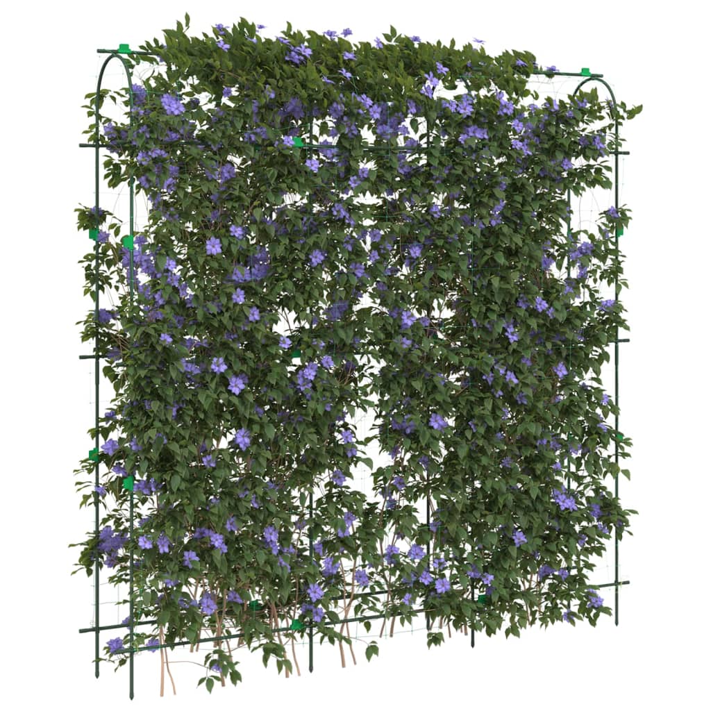 Plantenklimrekken 4 st U-frame staal