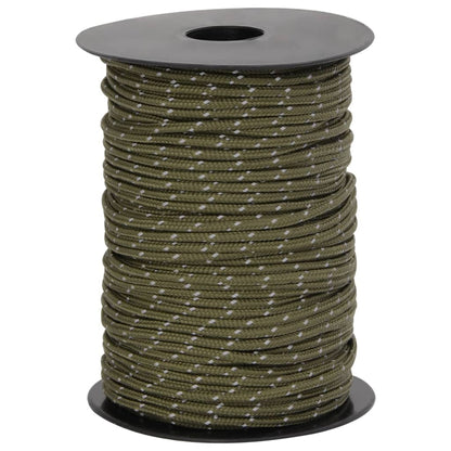 Tentscheerlijn met reflecterende strips en spanners 50 m 3 mm