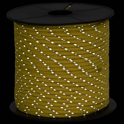 Tentscheerlijn met reflecterende strips en spanners 50 m 4 mm