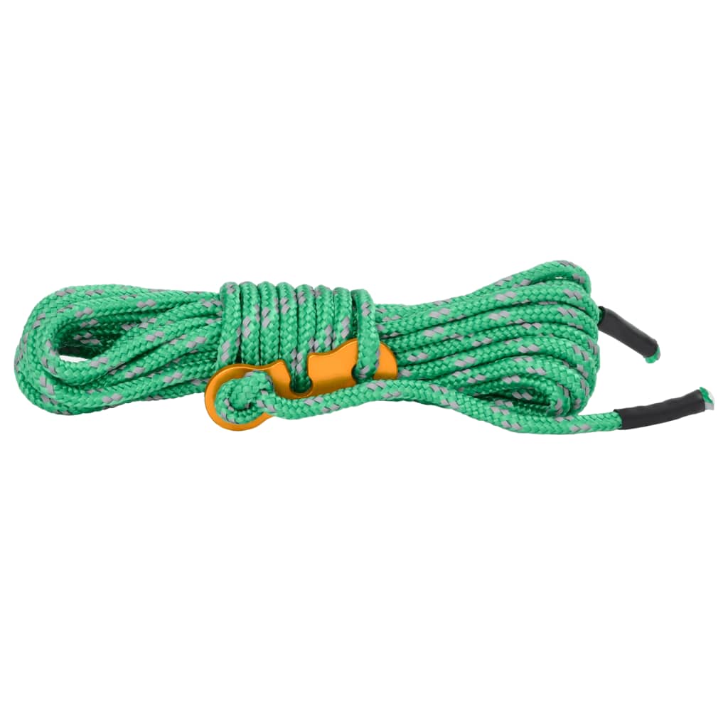 Tentscheerlijnen met spanners 8 st reflecterend 4 m 4 mm