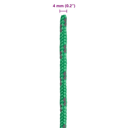 Tentscheerlijnen met spanners 8 st reflecterend 4 m 4 mm