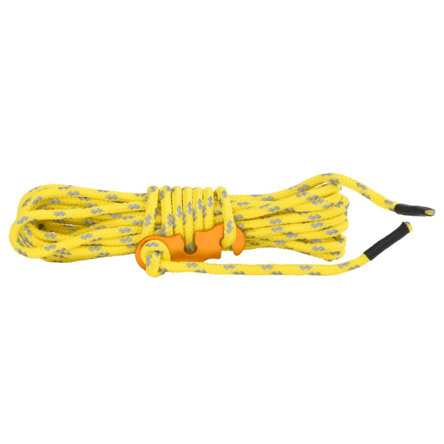 Tentscheerlijnen met spanners 8 st reflecterend 4 m 4 mm