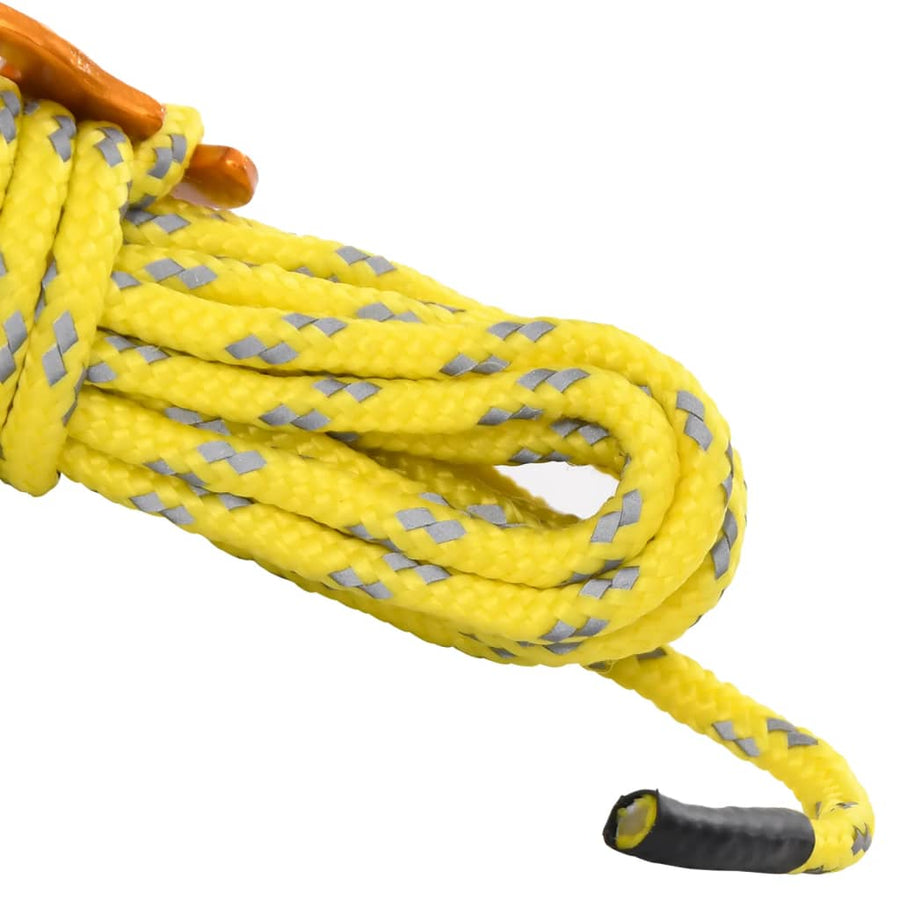 Tentscheerlijnen met spanners 8 st reflecterend 4 m 4 mm