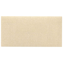 Wandhoofdbord 12 pcs Crème 30 x 15 cm Stof