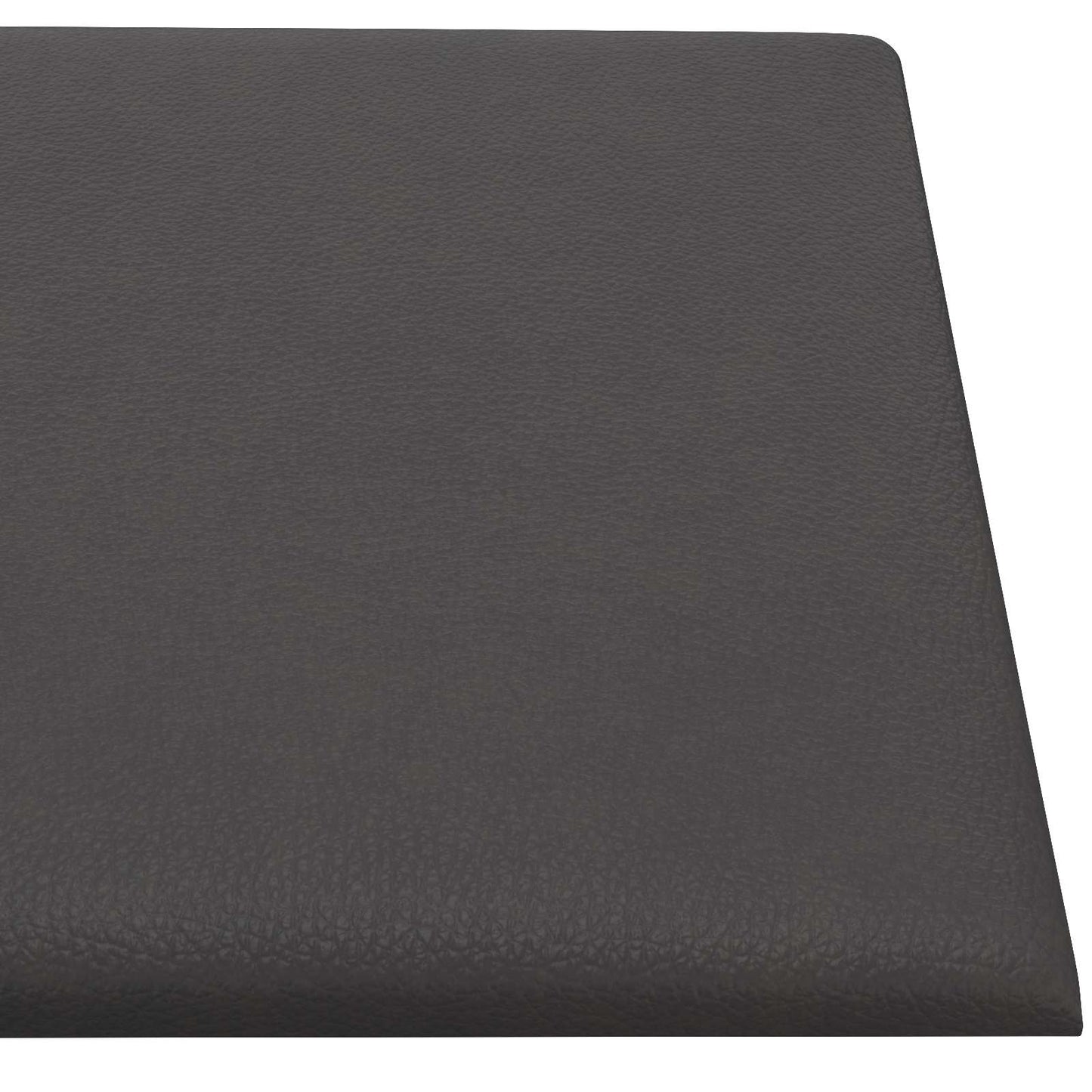 Wandhoofdbord 12 pcs Grijs 30 x 15 cm Stof