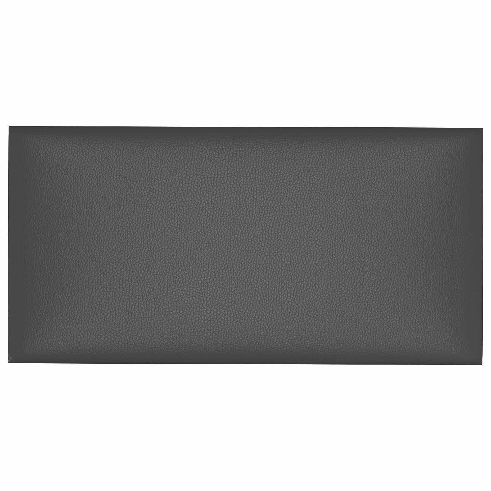 Wandhoofdbord 12 pcs Grijs 30 x 15 cm Stof