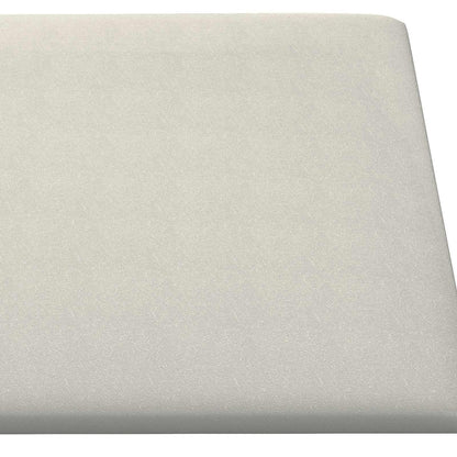 Wandhoofdbord 12 pcs Crème 30 x 15 cm Fluweel