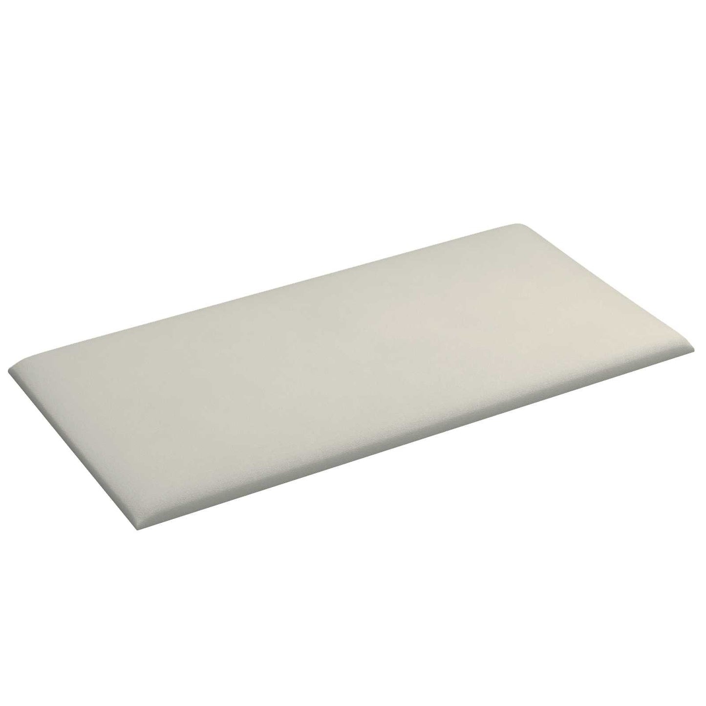 Wandhoofdbord 12 pcs Crème 30 x 15 cm Fluweel