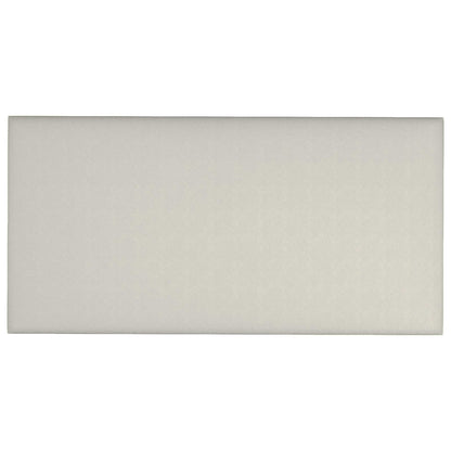 Wandhoofdbord 12 pcs Crème 30 x 15 cm Fluweel