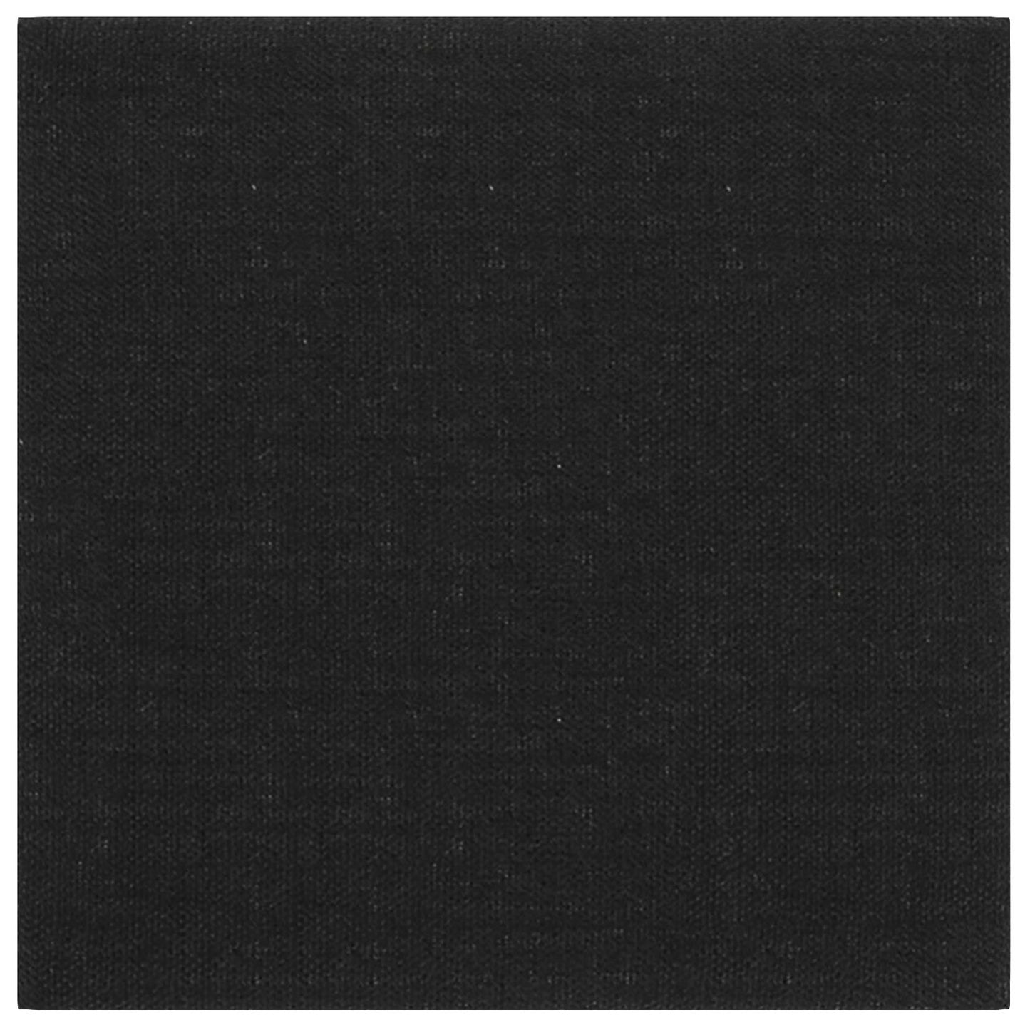 Wandhoofdbord 12 pcs Zwart 30 x 30 cm Stof