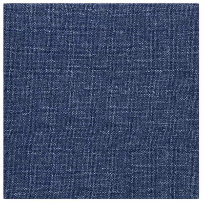 Wandhoofdbord 12 pcs Blauw 30 x 30 cm Stof