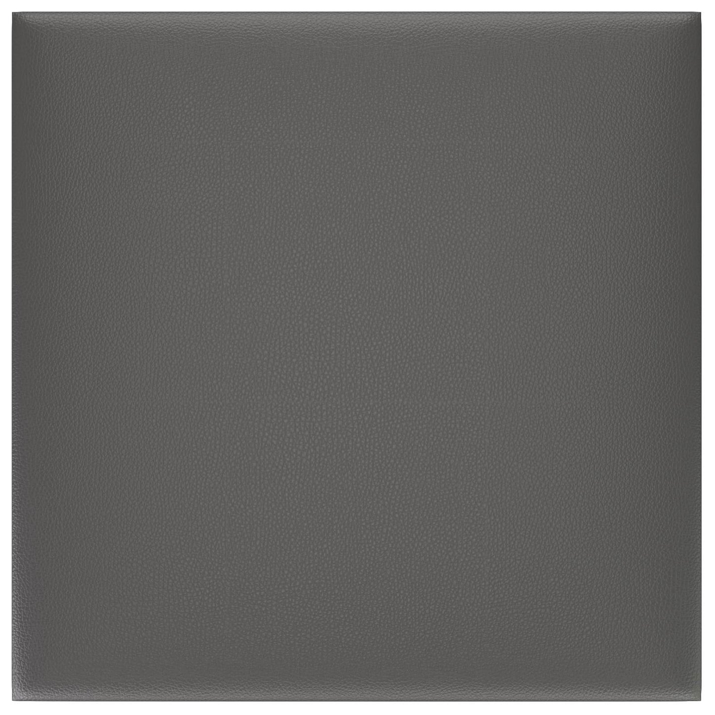 Wandhoofdbord 12 pcs Grijs 30 x 30 cm Stof