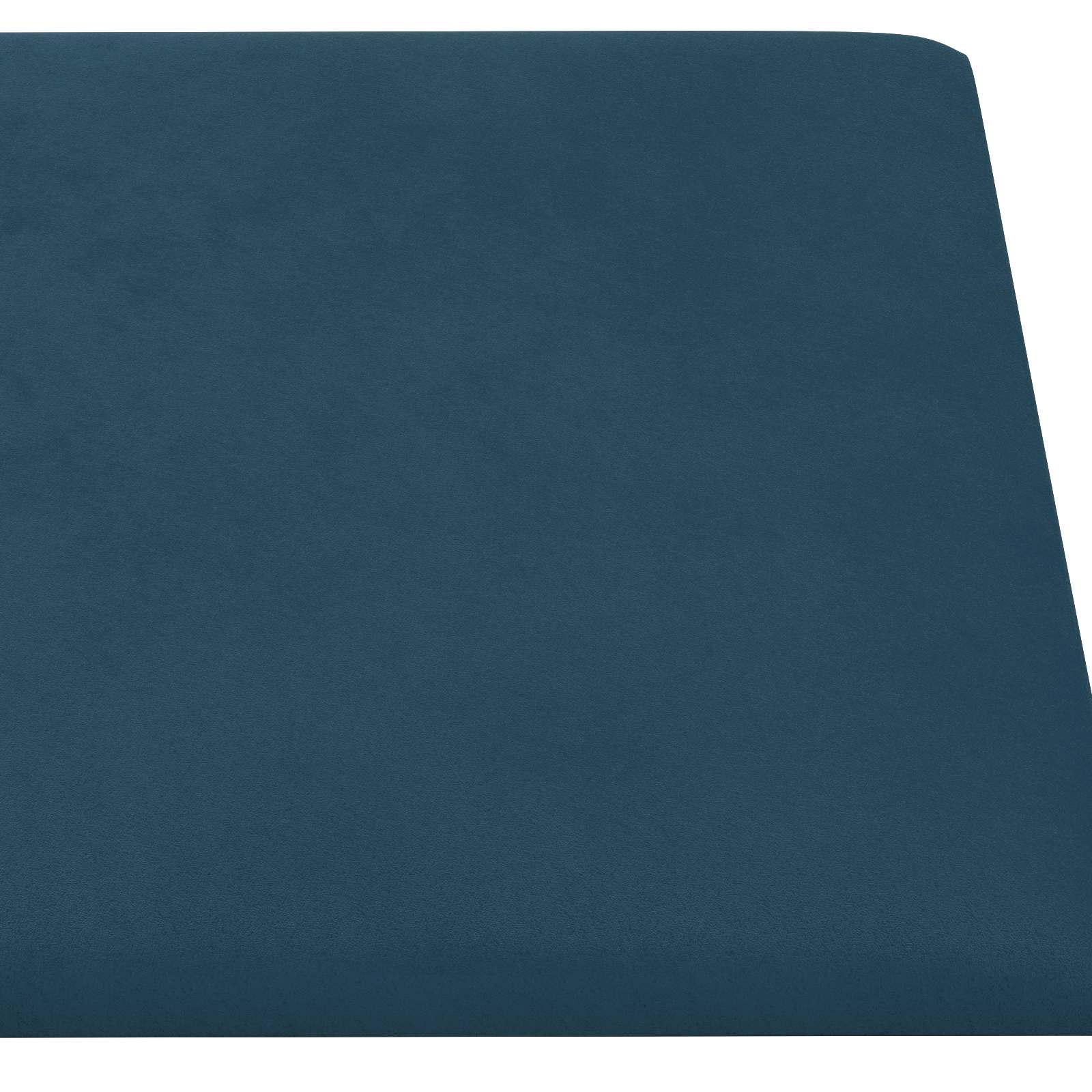Wandhoofdbord 12 pcs Blauw 30 x 30 cm Fluweel