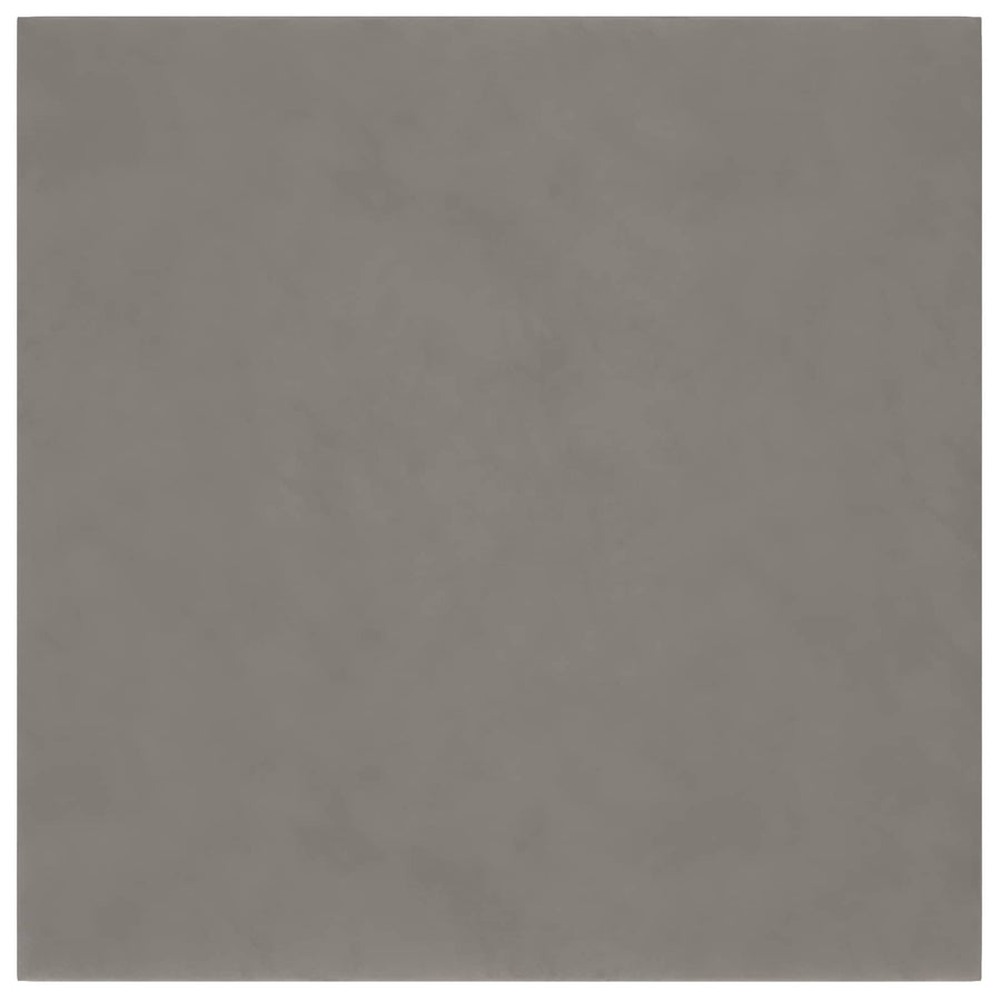 Wandhoofdbord 12 pcs Lichtgrijs 30 x 30 cm Fluweel