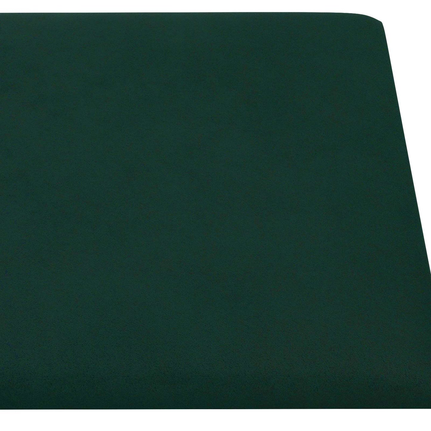Wandhoofdbord 12 pcs Donkergroen 30 x 30 cm Fluweel