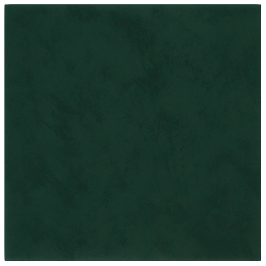 Wandhoofdbord 12 pcs Donkergroen 30 x 30 cm Fluweel