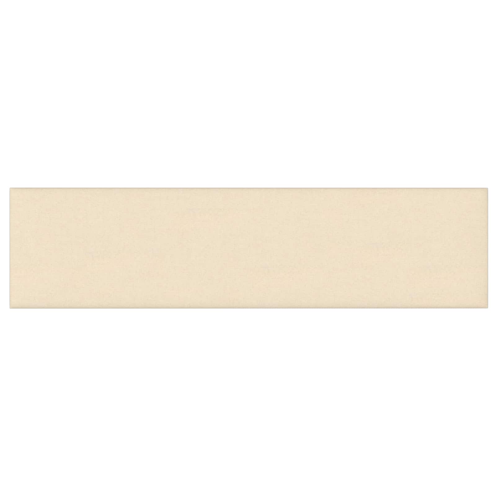 Wandhoofdbord 12 pcs Crème 60 x 15 cm Stof