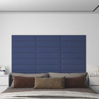Wandhoofdbord 12 stuks blauw 60x15 cm