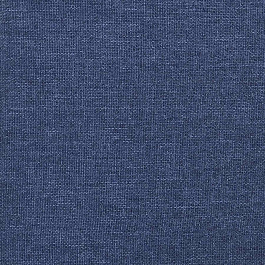 Wandhoofdbord 12 pcs Blauw 60 x 15 cm Stof