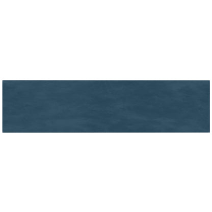 Wandhoofdbord 12 pcs Blauw 60 x 15 cm Fluweel
