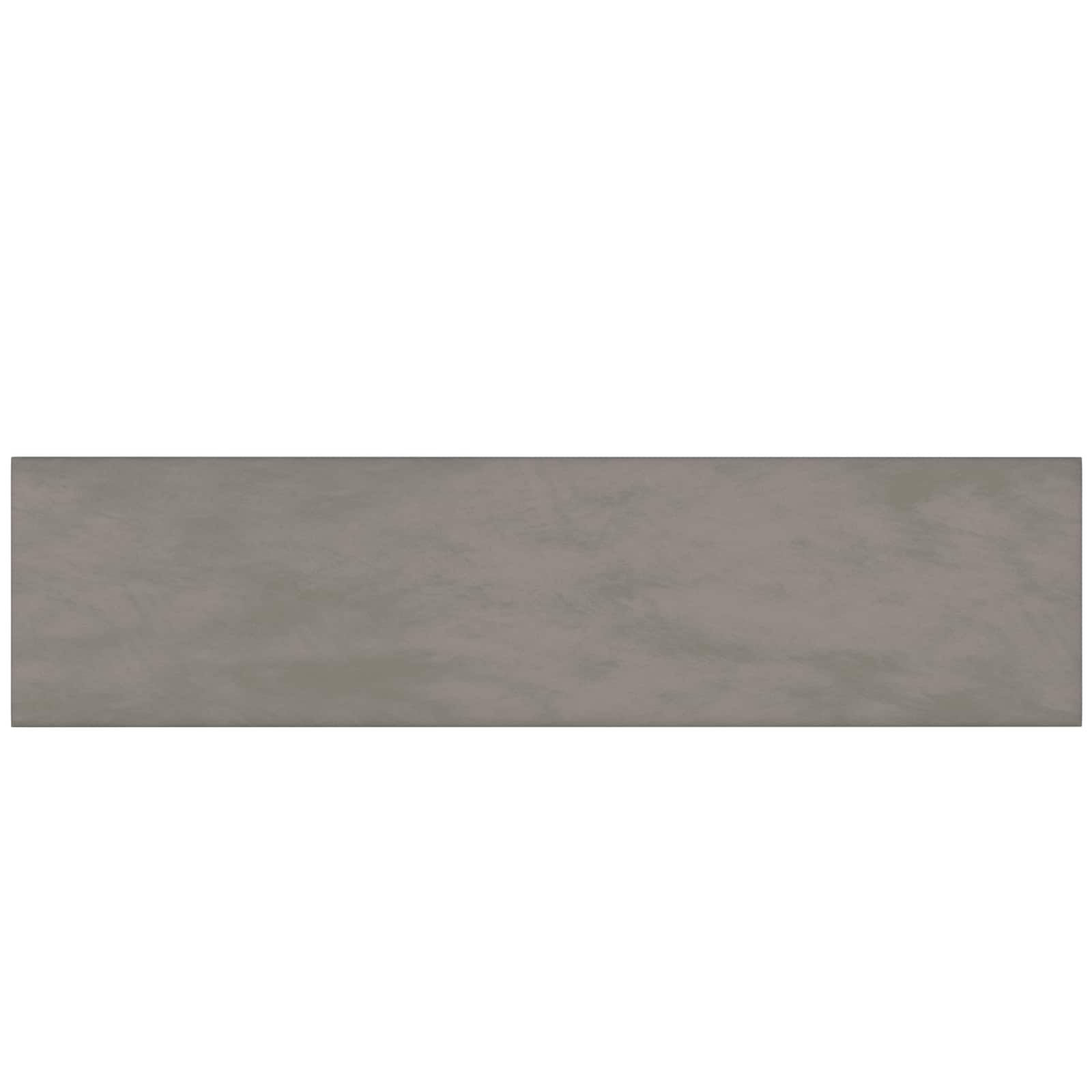 Wandhoofdbord 12 pcs Lichtgrijs 60 x 15 cm Fluweel