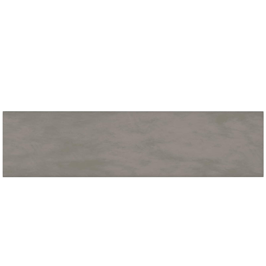 Wandhoofdbord 12 pcs Lichtgrijs 60 x 15 cm Fluweel