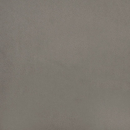 Wandhoofdbord 12 pcs Lichtgrijs 60 x 15 cm Fluweel