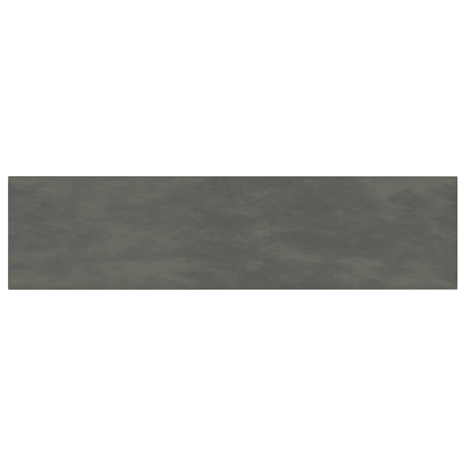 Wandhoofdbord 12 pcs Donkergrijs 60 x 15 cm Fluweel