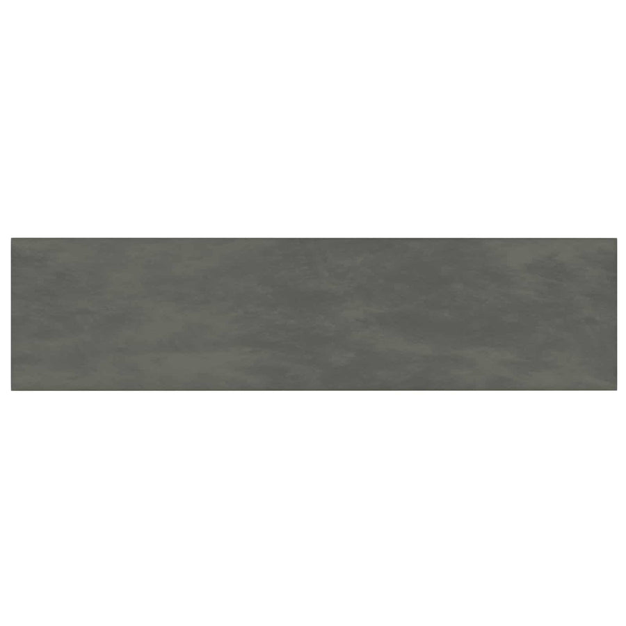 Wandhoofdbord 12 pcs Donkergrijs 60 x 15 cm Fluweel