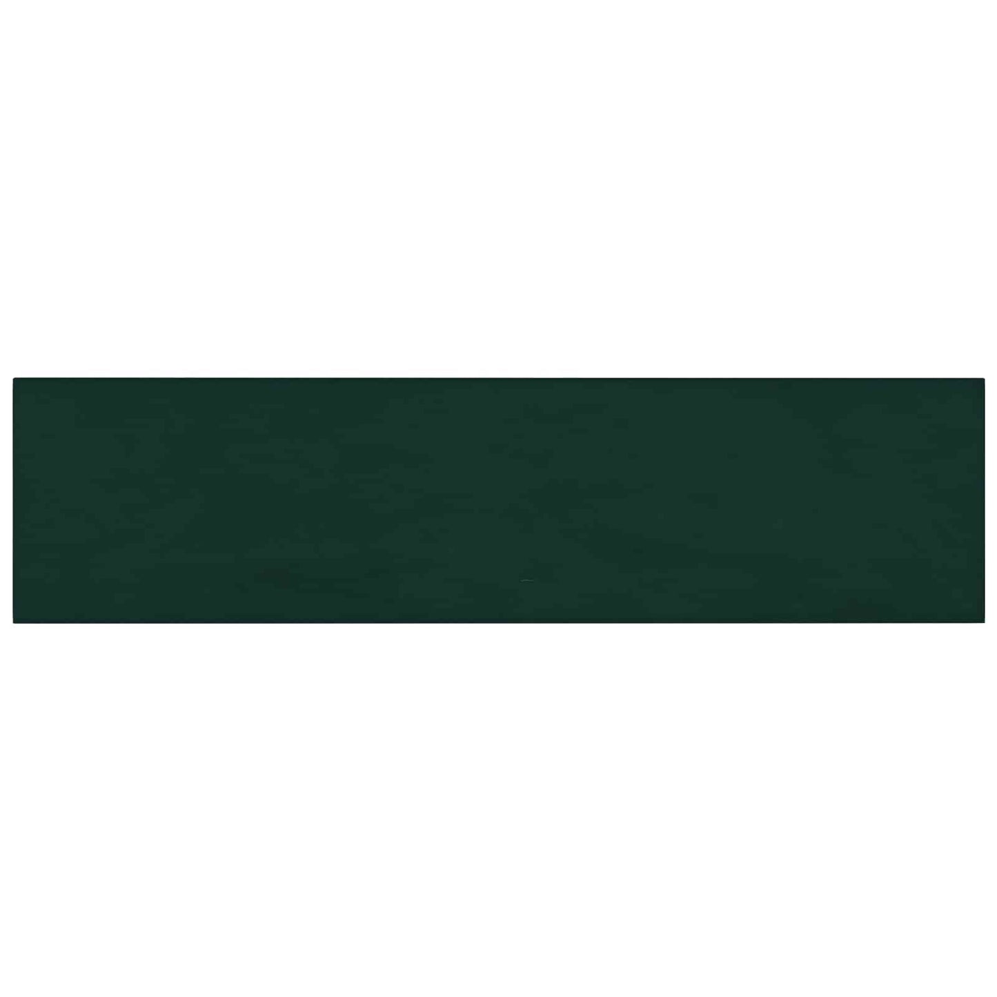 Wandhoofdbord 12 pcs Donkergroen 60 x 15 cm Fluweel