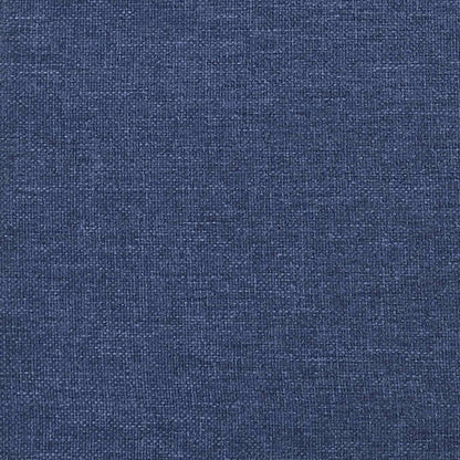 Wandhoofdbord 12 pcs Blauw 60 x 30 cm Stof