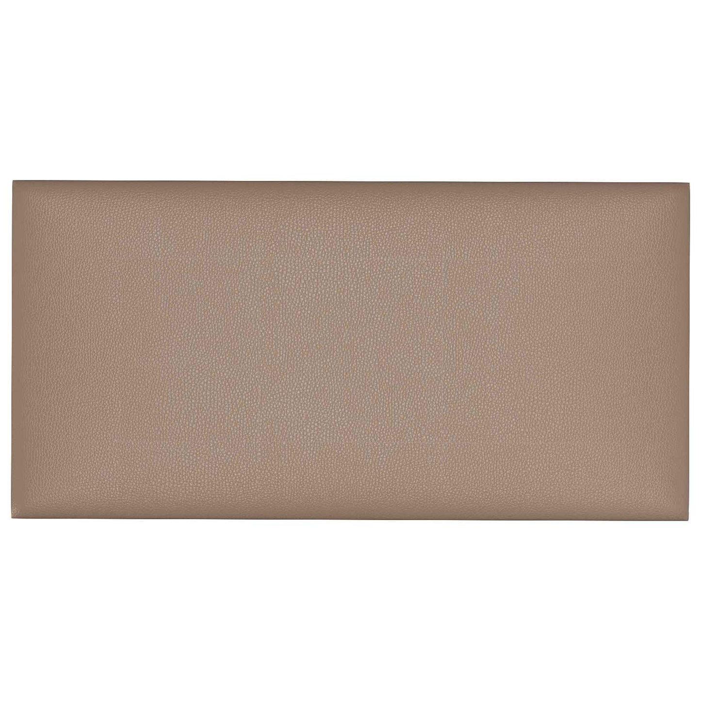 Wandhoofdbord 12 pcs Cappuccino 60 x 30 cm Stof